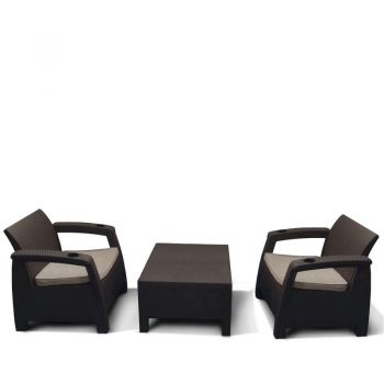 Комплект мебели Yalta Brown-M6143 2Pcs